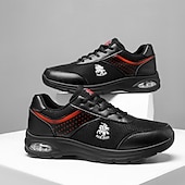 cheap Men&#039;s Sneakers-Men&#039;s White and Grey Running Sneakers with Breathable Upper and Air Cushion - Sporty, Comfortable, Perfect for Running, Gym and Outdoor Activities