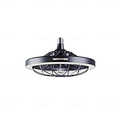 cheap Light Bulbs-1 Pc E26/27 Socket Ceiling Fan Light Remote Control Three Color Adjustable Wind Speed Timing Adjustable Dining Room Bedroom Living Room Ceiling Fan Light 100-240v