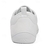 billiga Herrsneakers-Helvita herrsneakers i canvas – minimalistiska vardagsskor för pendling, college och vardagliga fredagar