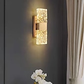 お買い得  室内ウォールライト-屋内用LEDウォールスコンセ、クリスタルウォールランプ、ウォールスコンセ、寝室、ショップ、カフェ、ガラスウォールライト、110-240V