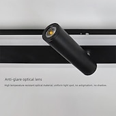 economico Luci da parete-Striscia di lampade da parete a LED con design a luce su e giù, 40/60/80/100/120 cm, moderna lampada da parete a LED per soggiorno, camera da letto, comodino, 10 W, applique da parete per interni in