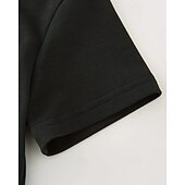 100% قطن أطفال للصبيان أسود حروف تي شيرت كنزات رقبة العمل كم قصير عطلة فضفاض مناسب للبس اليومي موضة تصميم رياضي طباعة الصيف رخيصةأون رؤية 3D وهندسة الصبي-100% قطن أطفال للصبيان أسود حروف تي شيرت كنزات رقبة العمل كم قصير عطلة فضفاض مناسب للبس اليومي موضة تصميم رياضي طباعة الصيف