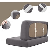 abordables Funda de sofá-Fundas de cojín elásticas para comedor de RV de 2 piezas, fundas de cojín de sofá en forma de T, fundas elásticas para asientos de caravana, protección de muebles de RV duradera y fácil de instalar