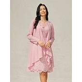 ieftine Topuri imbracate-Pentru femei Topuri imbracate Topuri fluide Topuri din șifon Elegant Manșon Lung Asimetric Topuri lungi Invitat la nunta Blush Pink Vară Primăvară Toamnă