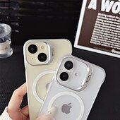 お買い得  iPhone用ケース-iPhone 16 Pro Max/15 Pro Max用マグネット式スマホケース - 半透明の背面カバー、MagSafe対応、ワイヤレス充電、耐衝撃PC、磁気吸着