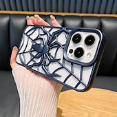 cheap iPhone Cases-Phone Case Spider Pattern for iPhone 16 Pro Max Plus iPhone 15 14 Pro Max Plus iPhone 13 Pro Max Back Cover Shockproof TPU