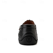 billiga Casual loafers-Vita herrloafers i konstläder med svart krokodilstruktur – eleganta och snygga slip-on-skor för semiformella evenemang, bröllop och avslappnade sammankomster