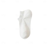 お買い得  男性用エリートアクセサリー-男性 1ペア ソックス フットカバー＆ライナーソックス ブラック ホワイト カラー 平織り 学校 フォーマル アウトドア 薄手生地 夏 春 秋 日常 カジュアル
