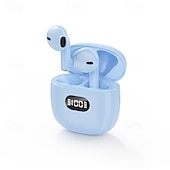 abordables Auriculares TWS-Auriculares inalámbricos Bluetooth x83 TWS con pantalla LED, cancelación de ruido, control táctil, batería de larga duración, auriculares deportivos intraaurales estéreo de alta fidelidad.