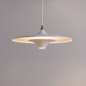 economico Luci a sospensione-Lampada a sospensione a LED da 35 cm, moderna lampada a sospensione per isola cucina, illuminazione a sospensione regolabile per isola cucina, lampadario a LED nero oro per sala da pranzo, camera da