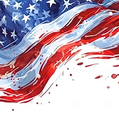  2026. július 4. 250. Férfi Amerikai zászló Póló Rövid ujjú Pólóingek Galléros ingek Alkalmi Szabadtéri Sportruházat Hétköznapi viselet 3D nyomtatás Gombok Nyár Medence