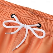 baratos Calções Elite Masculinos-Homens Calção Shorts de praia Bolsos Com Cordão Cintura elástica Gráfico Folha Árvore Respirável Secagem Rápida Comprimento do joelho Ao ar livre Férias Casa Férias Estilo Étnico Azul Céu Azul escuro