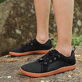 economico Sneakers da uomo-Sneakers da uomo in maglia grigia con suola arancione: scarpe casual traspiranti e leggere per spostamenti quotidiani, passeggiate e attività all&#039;aperto