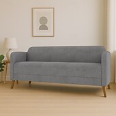 preiswerte Sofabezug-Sofabezug passend für Linanäs-Sofa, einfarbig, gesteppte Polyester-Schonbezüge