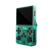 cheap Game Consoles-R36S Handheld Game Console 3.5 Inch IPS Screen Retro Game Console Linux System Screen Portable Pocket Video Player Travel Essentials 64GB and128G Extra Large Memory