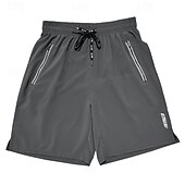 baratos Calções Estilo Casual-Homens calções atléticos Calção Shorts de Corrida Shorts de Academia Esporte Diário Secagem Rápida Alta elasticidade Confortável Bolsos Com Cordão Cintura elástica Tecido Curto Ginástica Casual