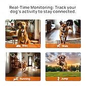 billige Hundetrening og -oppførsel-Trådløst gjerde for hundetrening, trådløst hundegjerde, 3 moduser, pipelyd, vibrasjon, vanntett, bærbar, trådløs, oppladbar, sikkerhet, nylon, abs+pc, elektroniske atferdshjelpemidler,
