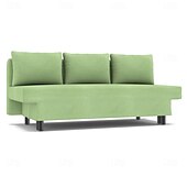 preiswerte Sofabezug-Sofabezug passend für Älvdalen-Sofa, einfarbig, gesteppte Polyester-Schonbezüge