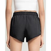 baratos Saias e Skorts Femininos-Mulheres Saias de tênis com shorts Com Cordão Respirável Secagem Rápida Ioga Tênis Pickleball Cor Sólida Local Preto Branco Cinzento Elastano Roupas de tênis