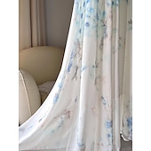 preiswerte Elegante Blumenkleider-Damen Langes Kleid Maxikleid Freizeitkleid Blumenkleid Elegant Mode Romantisch Outdoor Ferien Date Normale Passform Blume Langarm V Ausschnitt Weiß Blau Sommer Frühling