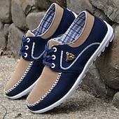 cheap Men&#039;s Sneakers-Men&#039;s Blue Casual Lace-Up Sneakers - Lightweight Mesh Shoes for Comfortable Everyday Wear