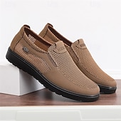 ieftine Pantofi casual slip-on-Adidași respirabili din plasă pentru bărbați - adidași ușori și confortabili pentru un stil de viață activ și aventuri de zi cu zi