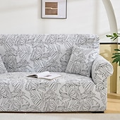 cheap Sofa Cover-Elastic Jacquard Fabric Sofa Cover Stretch Couch Cover Sectional L Shape Sofa Slipcover Corner Case for Living Room 1/2/3/4 Seat