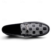 Χαμηλού Κόστους Casual loafers-ανδρικά λευκά μοκασίνια και slip-on με διακοσμητική λεπτομέρεια αλυσίδας και μαλακή επένδυση πάτου - ιδανικά για casual, επαγγελματικές και επίσημες περιστάσεις