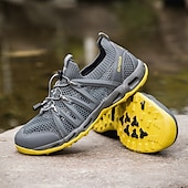 cheap Men&#039;s Sneakers-Men&#039;s Breathable Hiking Shoes with Cushioned Support, Slip-Resistant Sole and Quick-Dry Technology - Ideal for Adventure and Trekking