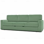 cheap Sofa Cover-Sofa Cover Suitable For BÅRSLÖV Sofa Solid Color Quilted Polyester Slipcovers