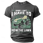 ieftine Tricouri amuzante pentru bărbați-Bărbați Argou amuzant Tricou Manșon scurt Tricou Tipărire 3D Stil Nautic Cămașă Modă Zilnic De Bază Stradă Casual Zilnic Negru Albastru piscină Trifoi Vară Primăvară Îmbrăcăminte S M L XL XXL XXXL