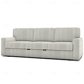 cheap Sofa Cover-Sofa Cover Suitable For BÅRSLÖV Sofa Solid Color Quilted Polyester Slipcovers
