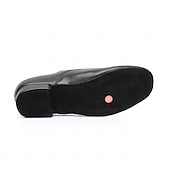 abordables Chaussures de danse-Homme Oxfords Brogue Classique Danse Disco Cuir PU Cuir Respirant Confortable Antidérapant À lacets Noir Blanche Automne Hiver