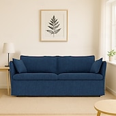 cheap Sofa Cover-Sofa Cover Suitable For BACKSÄLEN Sofa Solid Color Quilted Slipcovers