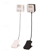 abordables Lampes de lecture-lampes de lecture rechargeables pour lire la nuit au lit 6 lampes de lecture à LED &amp;Fonction mémoire - 3 températures de couleur, 5 niveaux de luminosité réglables, lampes à pince légères pour les