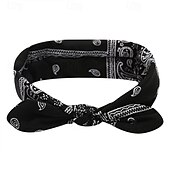 economico Accessori per acconciature-Fasce per capelli con fiocco per donne e ragazze, fasce larghe per capelli da donna, fasce per capelli elastiche morbide e antiscivolo, bandane turbanti da palestra, fasce per capelli, accessori per