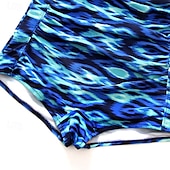 abordables Maillots une pièce et tankinis-Femmes Maillot de bain 1 pièce Dos Nu Découpé Maillot de Bain Maillots de Bain Noir Bleu Respirant Séchage Rapide Sans manches - Natation Surf Plongée en apnée Été