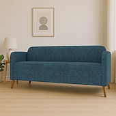 preiswerte Sofabezug-Sofabezug passend für Linanäs-Sofa, einfarbig, gesteppte Polyester-Schonbezüge