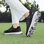 cheap Men&#039;s Golf Shoes-Men&#039;s Black and Gray Golf Shoes with Non-Slip Sole - Comfortable and Durable Footwear for Professional Golfers