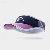 tanie Akcesoria odzieżowe do tenisa-Daszek sportowy do tenisa Daszek przeciwsłoneczny Damskie Niejednolita całość Litera Regulowany Ochrona przeciwsłoneczna UV Oddychający na Bransoletka tenisowa Bejsbol Bieganie Lato Czarny Biały