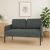 baratos Cobertura de Sofa-capa de sofá adequada para capas acolchoadas de cor sólida do sofá glostad