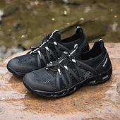 cheap Men&#039;s Sneakers-Men&#039;s Breathable Hiking Shoes with Cushioned Support, Slip-Resistant Sole and Quick-Dry Technology - Ideal for Adventure and Trekking