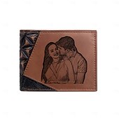 お買い得  男性用-1個 ナチュラル＆アウトドア 財布, ホリデーデコレーション パーティー 庭園 結婚式の装飾 1*11.6*9.2 cm