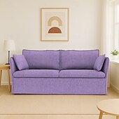 cheap Sofa Cover-Sofa Cover Suitable For BACKSÄLEN Sofa Solid Color Quilted Slipcovers