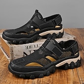 cheap Men&#039;s Sneakers-Men&#039;s Sporty Outdoor Slip-On Shoes with Ventilated Upper and Anti-Slip Sole - Ideal for Summer, Beach and Water Sports