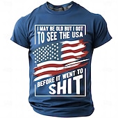  4 juillet 2026 250e Jour du Souvenir T-shirt à manches courtes graphique designer patriote décontracté de rue