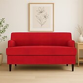Capa de sofa Côr Sólida Acolchoado Veludo Capas de Sofa baratos Cobertura de Sofa-Capa de sofa Côr Sólida Acolchoado Veludo Capas de Sofa