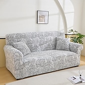 cheap Sofa Cover-Elastic Jacquard Fabric Sofa Cover Stretch Couch Cover Sectional L Shape Sofa Slipcover Corner Case for Living Room 1/2/3/4 Seat