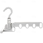economico Ganci e accessori-gruccia pieghevole, gruccia per uso domestico, contenitore portatile da viaggio, pieghevole a cinque fori