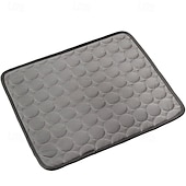 abordables Tapis de Refroidissement-Tapis rafraîchissant pour chien - lit rafraîchissant instantané pour chien &amp;chats non toxiques &amp;tapis rafraîchissant antidérapant lavable en machine pour l&#039;intérieur &amp;utilisation en voyage